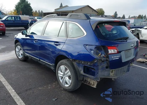 2015 Subaru Outback 2.5I из США, поврежденный, VIN 4S4BSAAC0F3301503